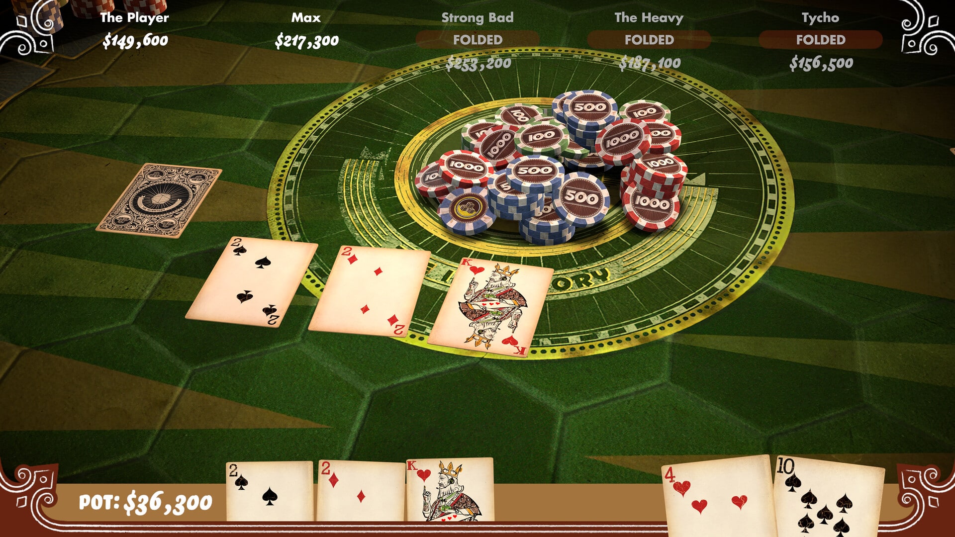 Poker Night at the Inventory